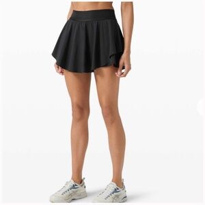 NWT lululemon athletica Court Rival High Rise Skirt